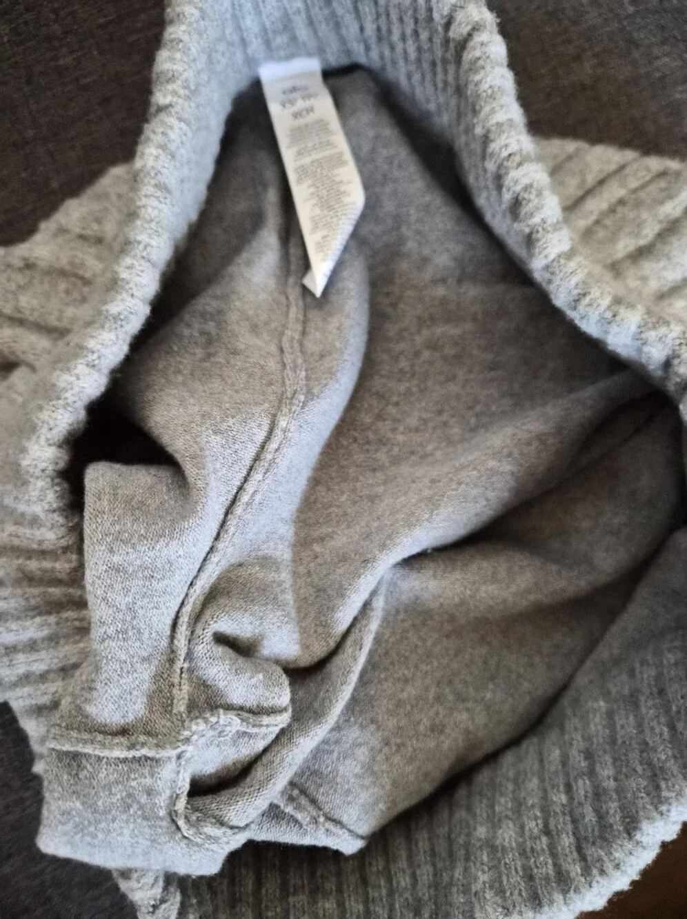 ALO Yoga Gray Cable Knit Ribbed Skort XS